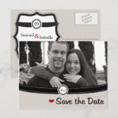 Save the Date Postkarte (Vorne/Hinten)