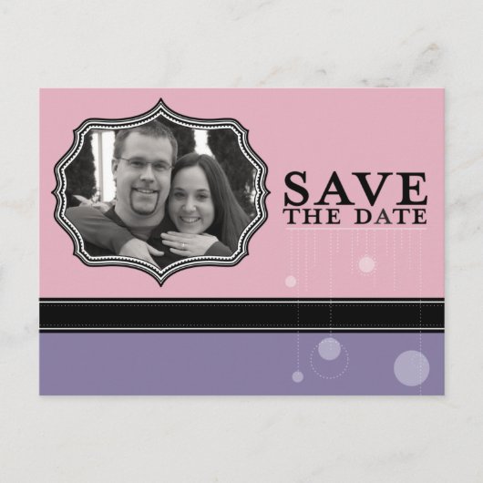 Save the Date Postkarte (Vorderseite)