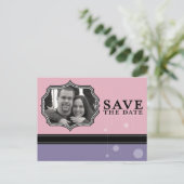 Save the Date Postkarte (Stehend Vorderseite)