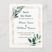 Save the Date Postkarte (Vorderseite)