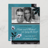 Save the Date Postkarte (Vorne/Hinten)