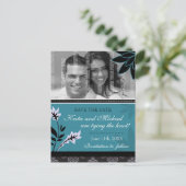 Save the Date Postkarte (Stehend Vorderseite)