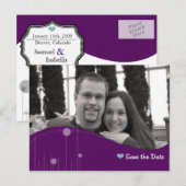 Save the Date Postkarte (Vorne/Hinten)