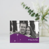 Save the Date Postkarte (Stehend Vorderseite)