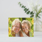 Save the Date Postkarte (Stehend Vorderseite)