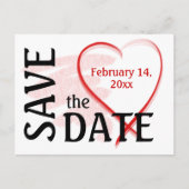 Save the Date Postkarte (Vorderseite)