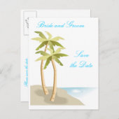 Save the Date Postkarte (Vorne/Hinten)