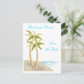 Save the Date Postkarte (Stehend Vorderseite)