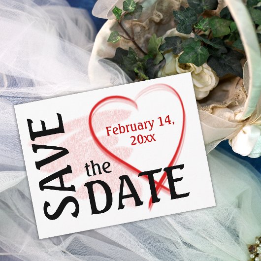 Save the Date Postkarte