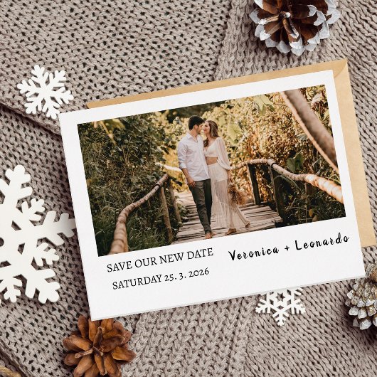 Save the Date Postkarte