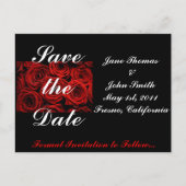 Save the Date Postkarte (Vorderseite)