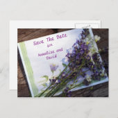 Save the Date Postkarte (Vorne/Hinten)