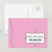 Save the Date Postkarte (Vorne/Hinten)