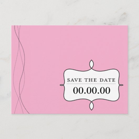 Save the Date Postkarte (Vorderseite)