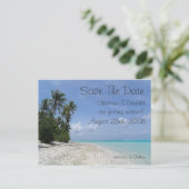 Save the Date Postkarte (Stehend Vorderseite)