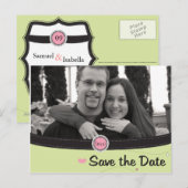 Save the Date Postkarte (Vorne/Hinten)
