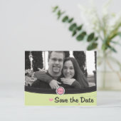 Save the Date Postkarte (Stehend Vorderseite)