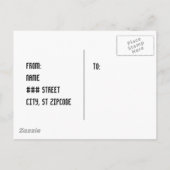 Save the Date Postkarte (Rückseite)