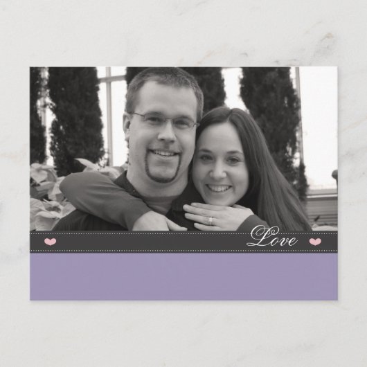 Save the Date Postkarte (Vorderseite)