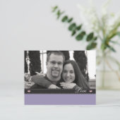 Save the Date Postkarte (Stehend Vorderseite)