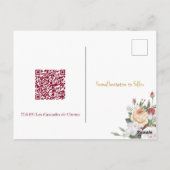 Save The Date Postkarte (Rückseite)