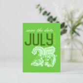 Save the Date Postkarte (Stehend Vorderseite)