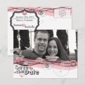 Save the Date Postkarte (Vorne/Hinten)
