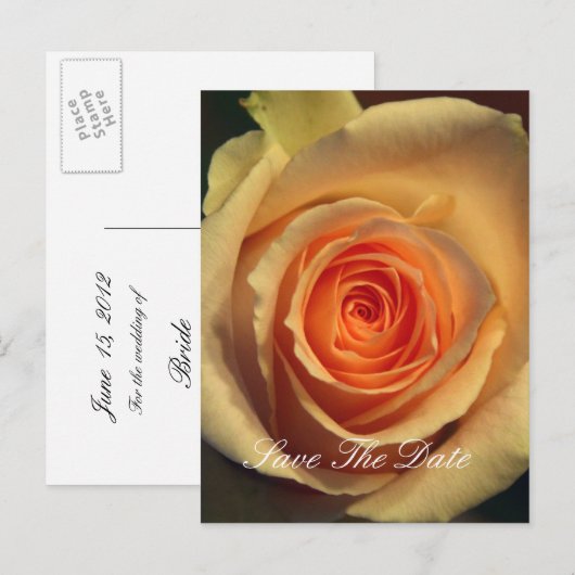 Save the Date Postkarte (Vorne/Hinten)