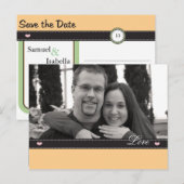 Save the Date Postkarte (Vorne/Hinten)