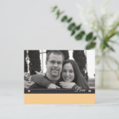 Save the Date Postkarte (Stehend Vorderseite)