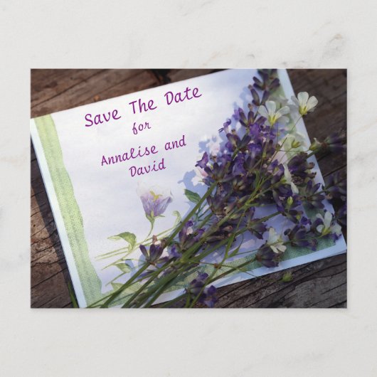 Save the Date Postkarte (Vorderseite)