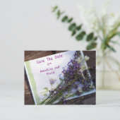 Save the Date Postkarte (Stehend Vorderseite)