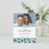 Save the Date Postkarte | C1 (Stehend Vorderseite)