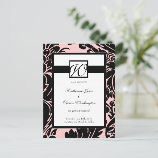 Save the Date Postkarte | D3 (Stehend Vorderseite)