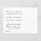 Save the Date Postkarte Foto 02 (Rückseite)