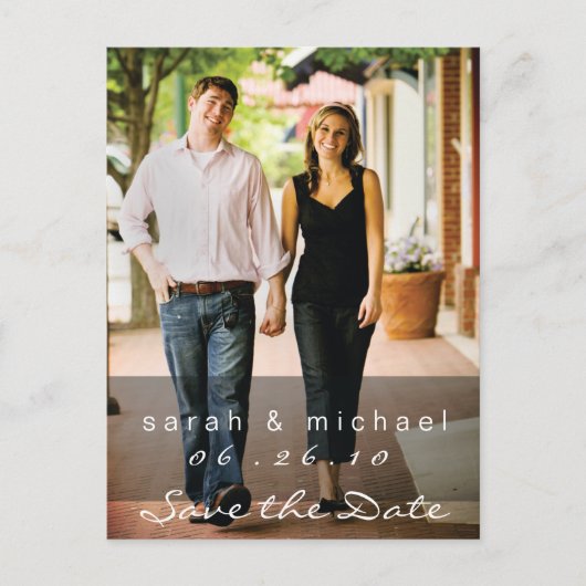 Save the Date Postkarte Foto 02 (Vorderseite)