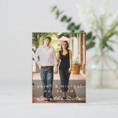 Save the Date Postkarte Foto 02 (Stehend Vorderseite)