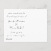 Save the Date Postkarte Foto 04 (Rückseite)