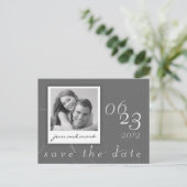 Save the Date Postkarte Foto 04 (Stehend Vorderseite)