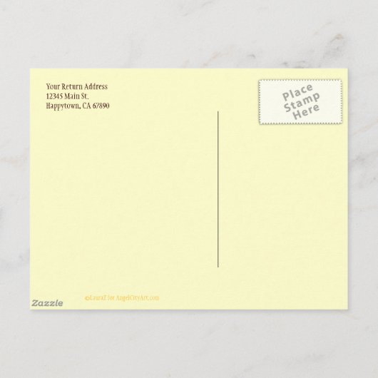 Save the Date Postkarte für benutzerdefinierte Ros (Rückseite)