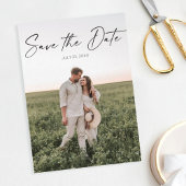 Save the Date Postkarte - Minimales Skript