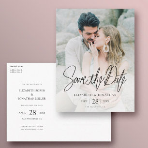 Save the Date Postkarte mit Foto