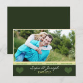 Save the Date Postkarte mit Foto (Vorne/Hinten)