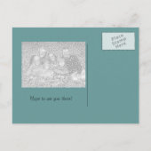 Save the Date Postkarte mit Fotovorlage (Rückseite)