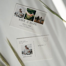 Save the Date Postkarte, Save the Date Minimalisti Postkarte