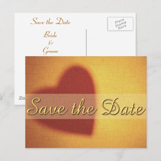 Save the Date Postkarten (Vorne/Hinten)