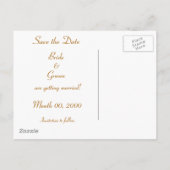 Save the Date Postkarten (Rückseite)