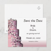 Save the Date Postkarten (Vorne/Hinten)