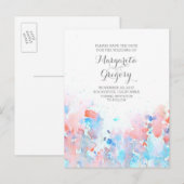 Save the Date Postkarten (Vorne/Hinten)