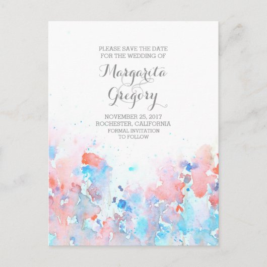 Save the Date Postkarten (Vorderseite)